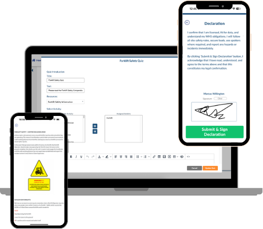 CrewCard compliance software dashboard for tracking workforce documents, licences and expiry dates