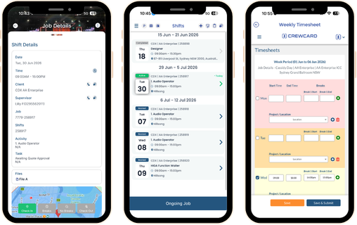 CrewCard Mobile App