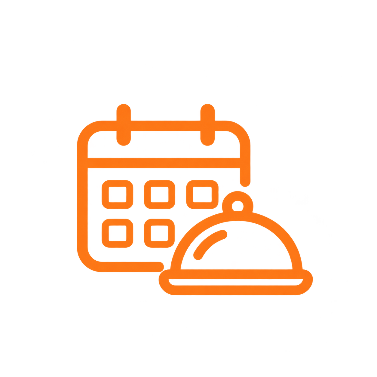 Events and hospitality mobile workforce icon